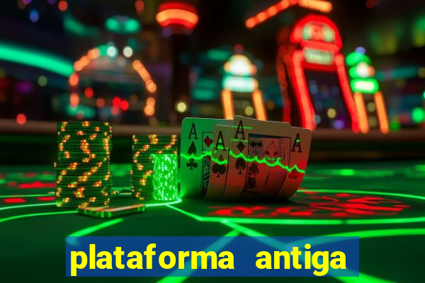 plataforma antiga do tigre